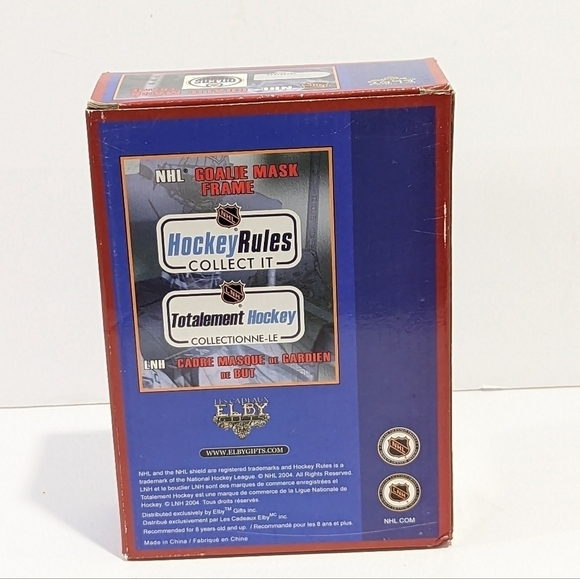 NHL Edmonton Oilers goalie mask frame - Picture 5 of 9